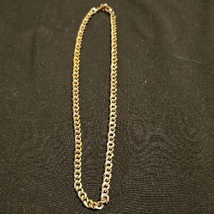 Gold Tone Chain Necklace